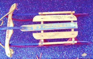 GLADDING ROYAL RACER SLED /ANTIQUE COLLECTIBLE /USABLE OR DECORATIVE /60+ YEARS!