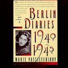 BERLIN DIARIES 1940-1945 by Marie Vassiltchikov /THE PLOT TO KILL ADOLF HITLER!