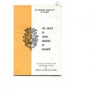 THE CASTLE OF SANTA BARBARA IN ALICANTE by Miguel Castello Villena /GUIDE /MAP++