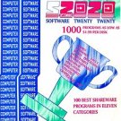 SOFTWARE TWENTY TWENTY 6TH ANNIVERSARY CATALOG - 1994 /INCL. 100 BEST SHAREWARE