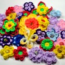 Crochet Flower Series IV Large Flower Patterns PDF