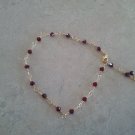 Garnet Bracelet or Anklet