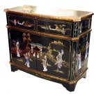 Oriental Chest Console Table