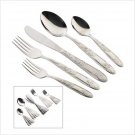 20-Pc Gardenia Flatware