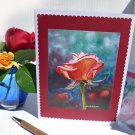 Card Notecard Greating Card - Rose