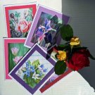 Cards Notecard Greating Cards - Set of 5