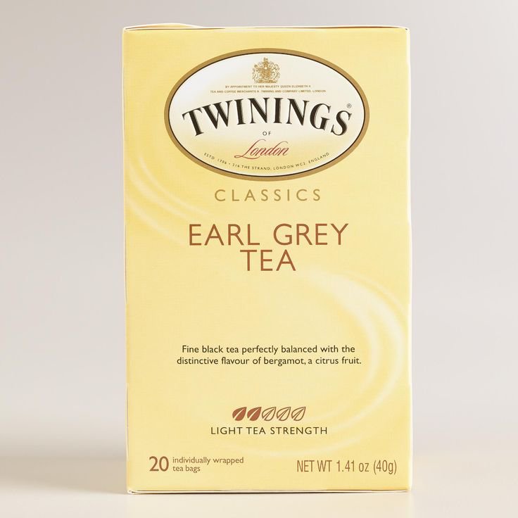 Twinings Earl Grey Herbal Tea 20 tea bags