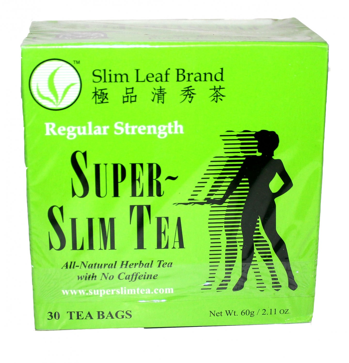 Slim Leaf Brand Super Slim Tea Weight Loss Dieters tea 30 tea bags 2.11 oz