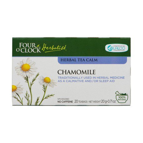 Four O'Clock Herboriste Chamomile Camomile Herbal Tea