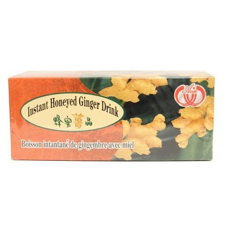 Ginger Ann Instant Honeyed Ginger Drink • 20 TEA BAGS New Format