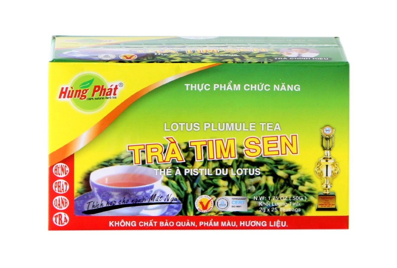 HUNG PHAT LOTUS PLUMULE TEA TRA TIM SEN Herbal Tea