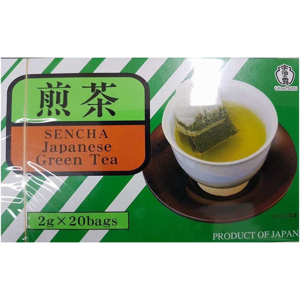 UJInoTSUYU Japanese Green Tea Sencha 20 tea bags