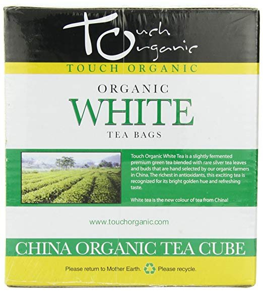 Organic White Tea Cube 100 bags Weight Loss and Metabolism Booster