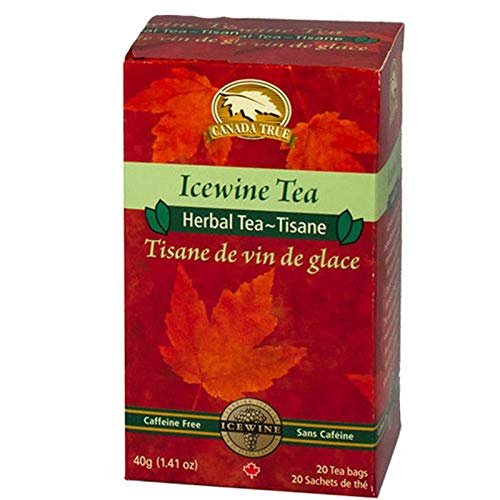 Canada True Icewine Tea, Herbal Tea Tisane, 40g (1.41oz), Product of