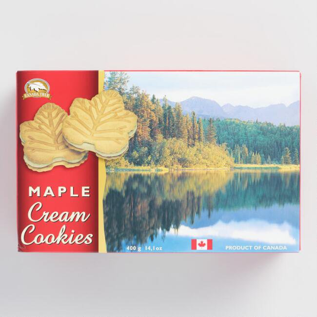 Canada True Premium Maple Cream Cookie with 100 Pure Maple Syrup