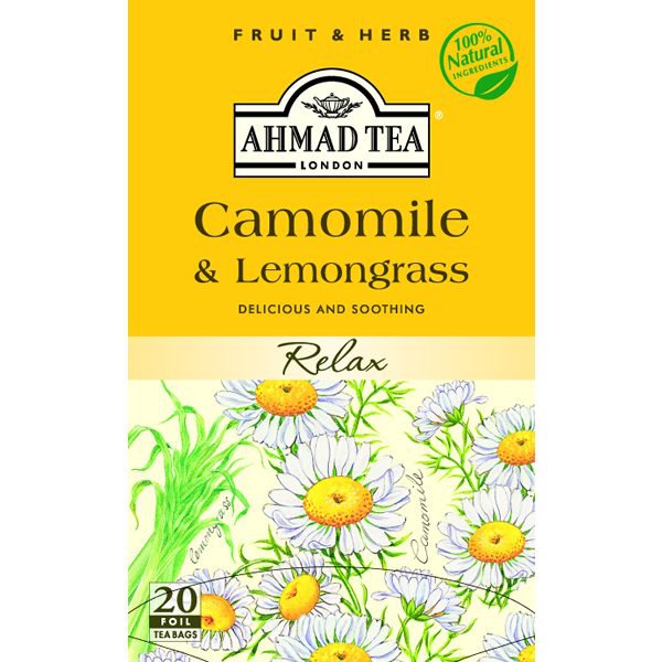 Ahmad Tea Chamomile and Lemongrass 20un