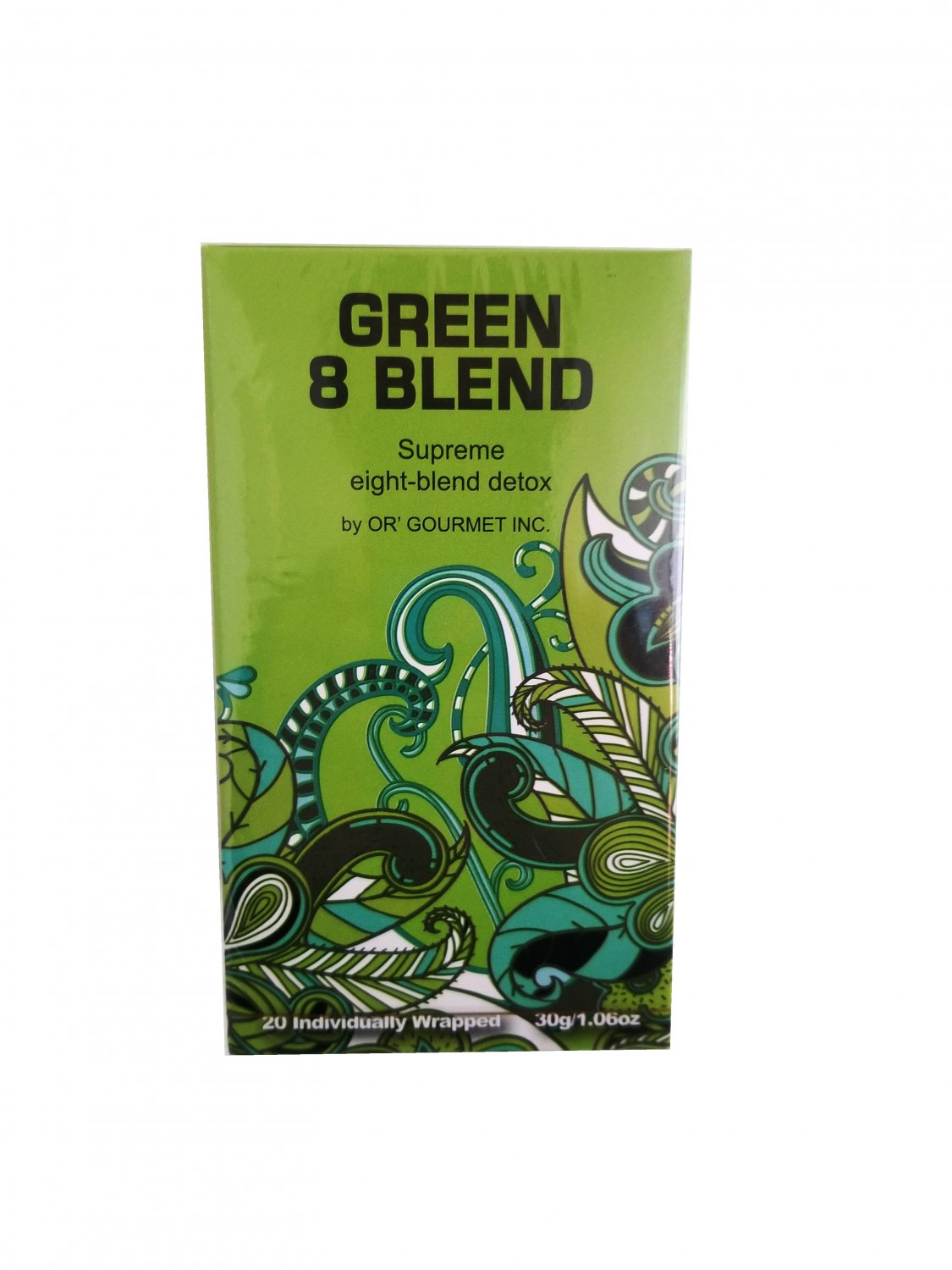 Detox Tea Green 8 Blend Gourmet Herbal Tea 20 tea bags · Earth Teaze Brand