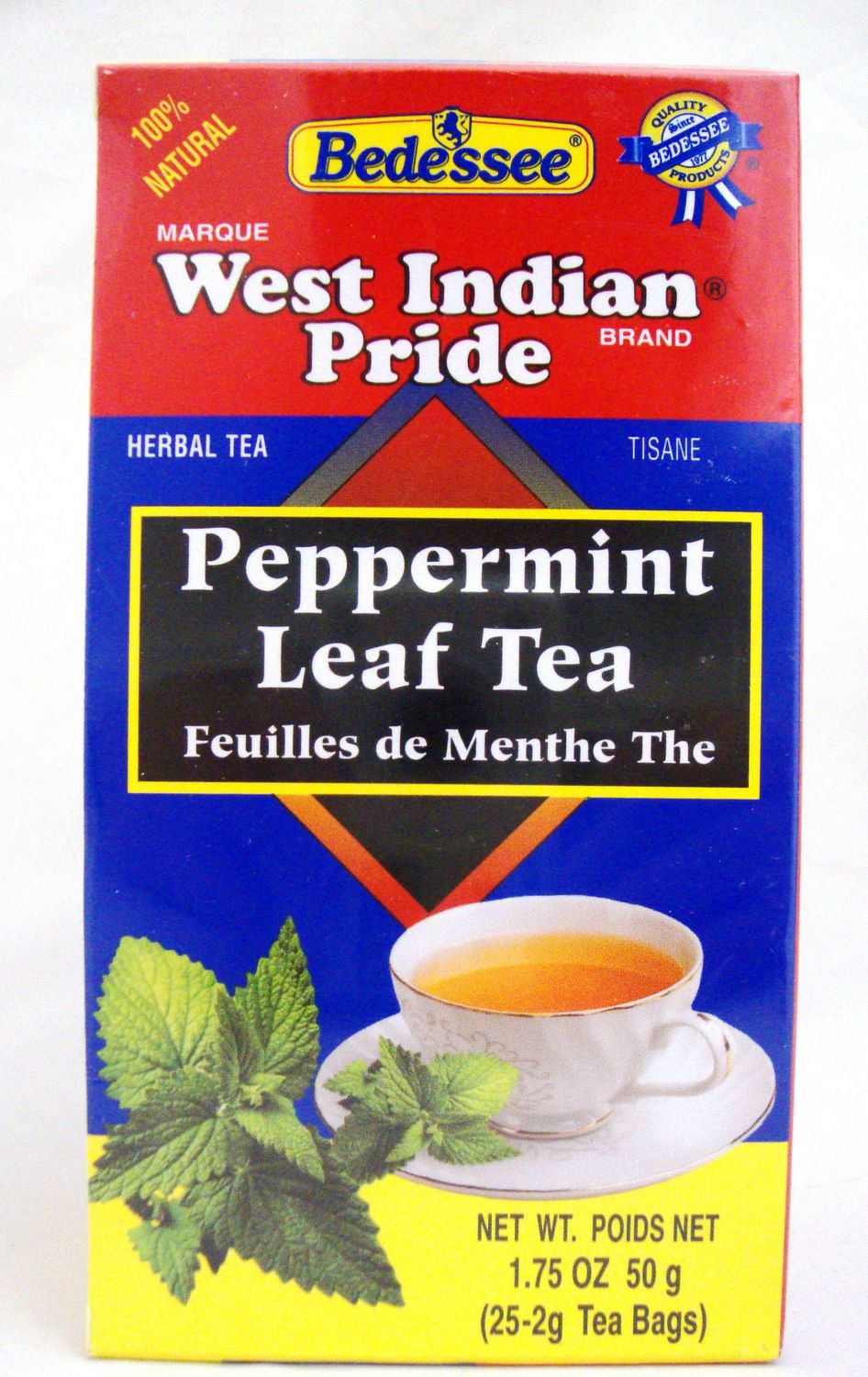 West Indian Pride Peppermint Leaf Tea Bedessee Karela