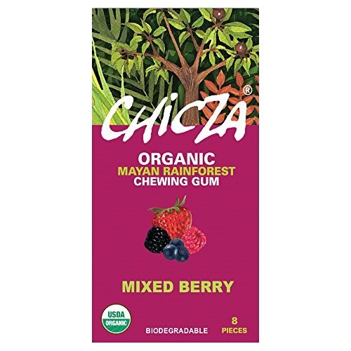 Chicza Organic Mayan Gum Mixed Berry Organic Chewing Gum