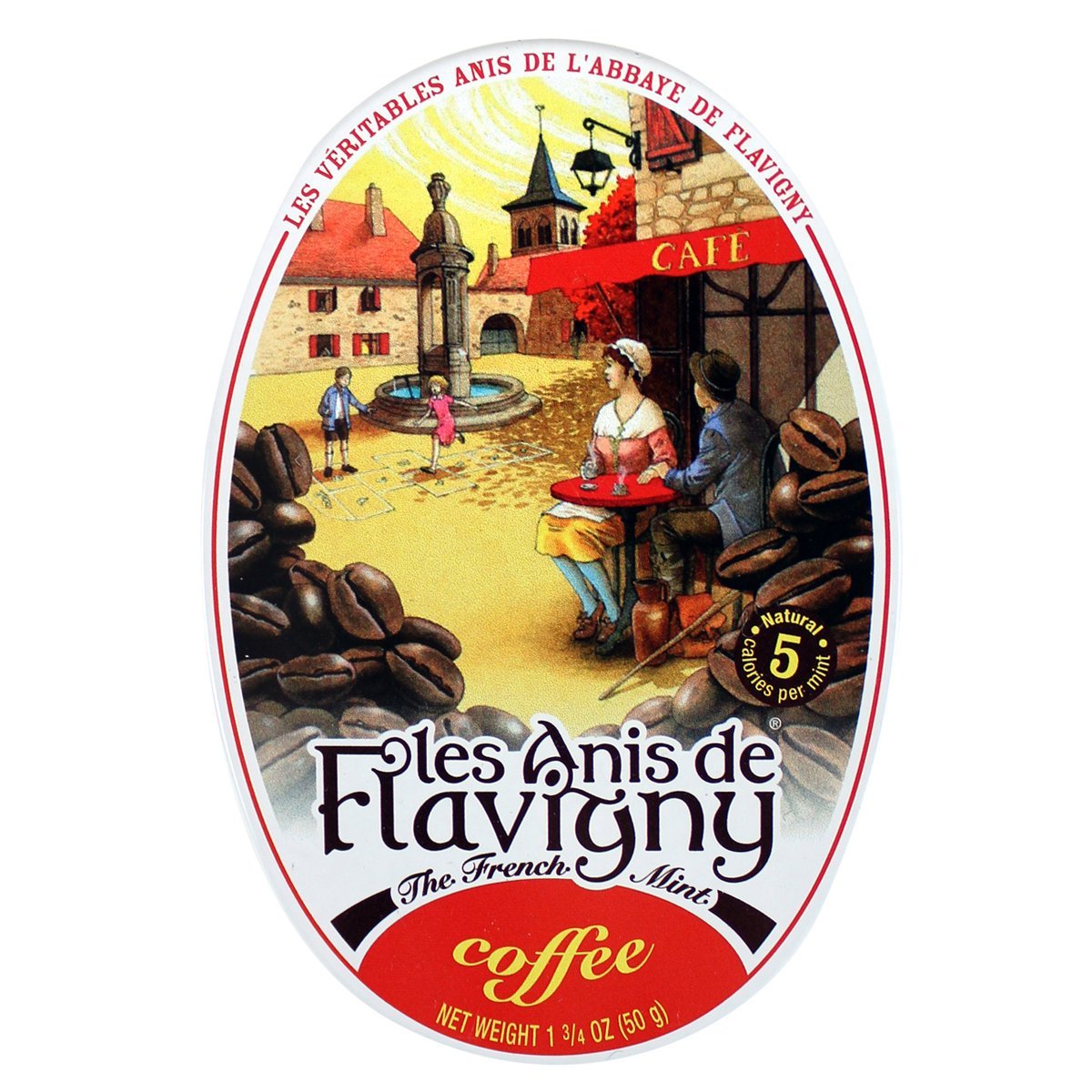 Anis De Flavigny 50g Gift Tin Box Cafe Coffee