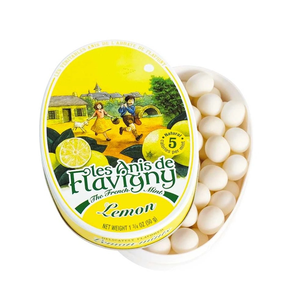 Anis De Flavigny 50g Citron Gift Tin Box Lemon