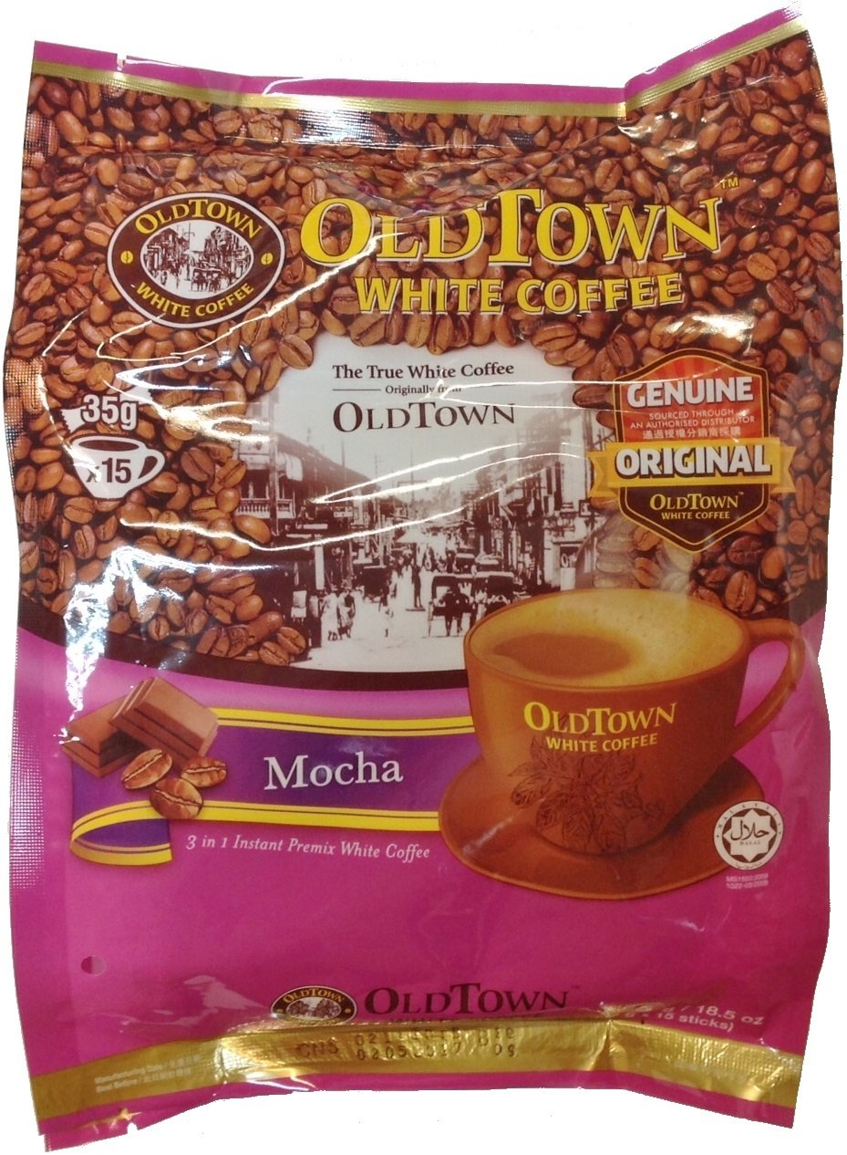 Old Town White Coffee Instant Premix White Coffee Mocha 35g x 15 sachets