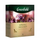 Greenfield Spring Melody Tea 100 tea bags Russian Black Tea