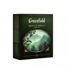 Greenfield Jasmine Dream Tea 100 tea bags Russian Black Tea
