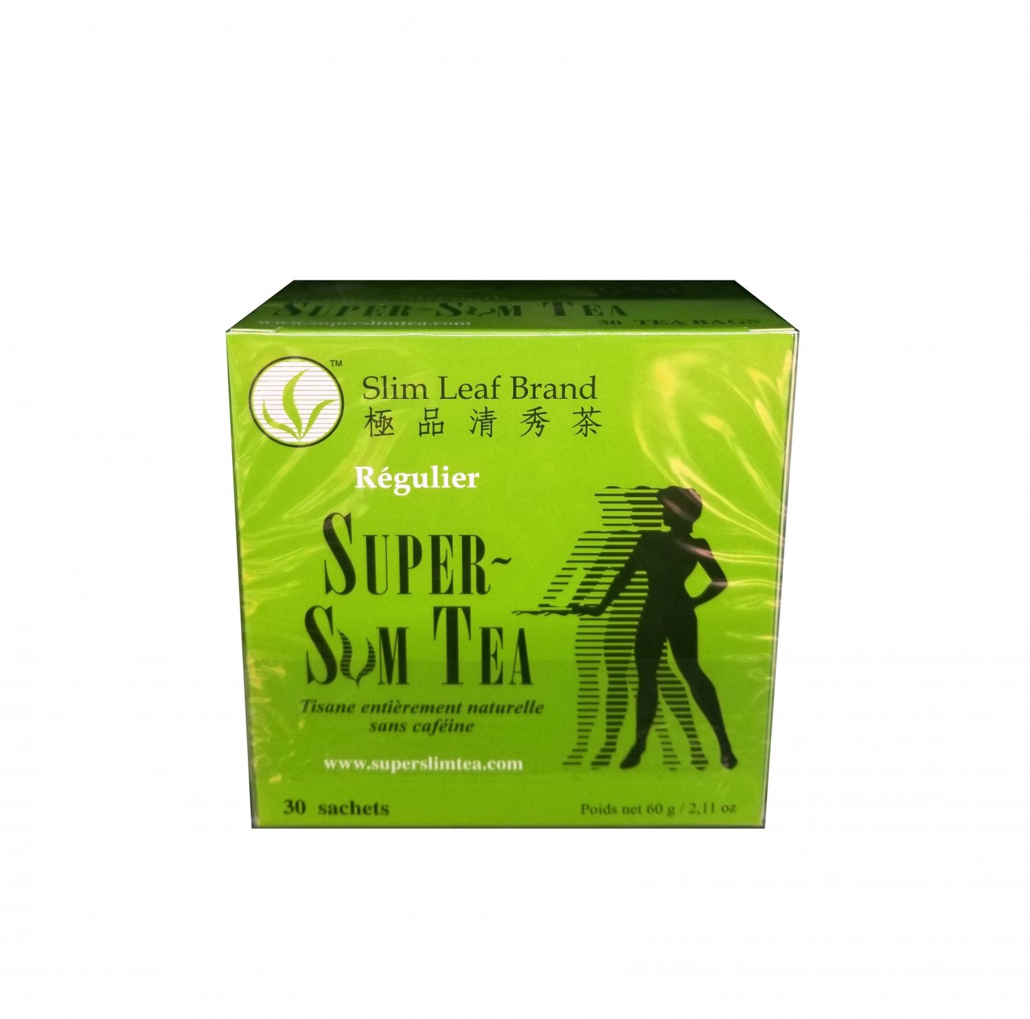 Slim Leaf Brand Super Slim Tea Weight Loss Dieters tea 30 tea bags 2.11 oz
