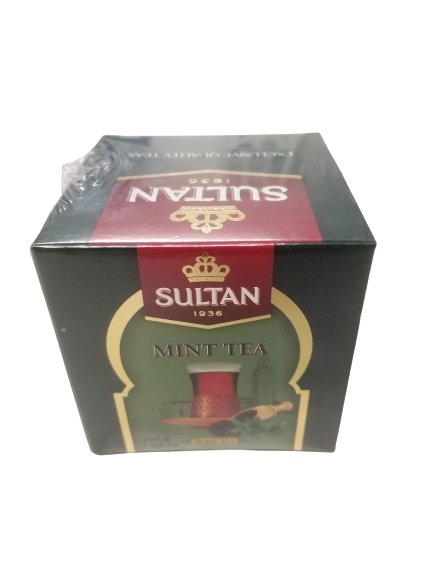 Sultan 1936 Mint Tea, Black Tea, Bags 200 grams