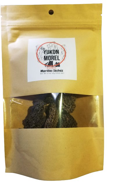 Dried Morel mushrooms (0.7oz), Wild mushrooms 20g from Yukon