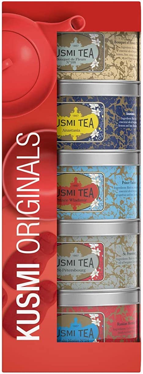 Kusmi Tea Paris - Original Teas Assortment 5x25g