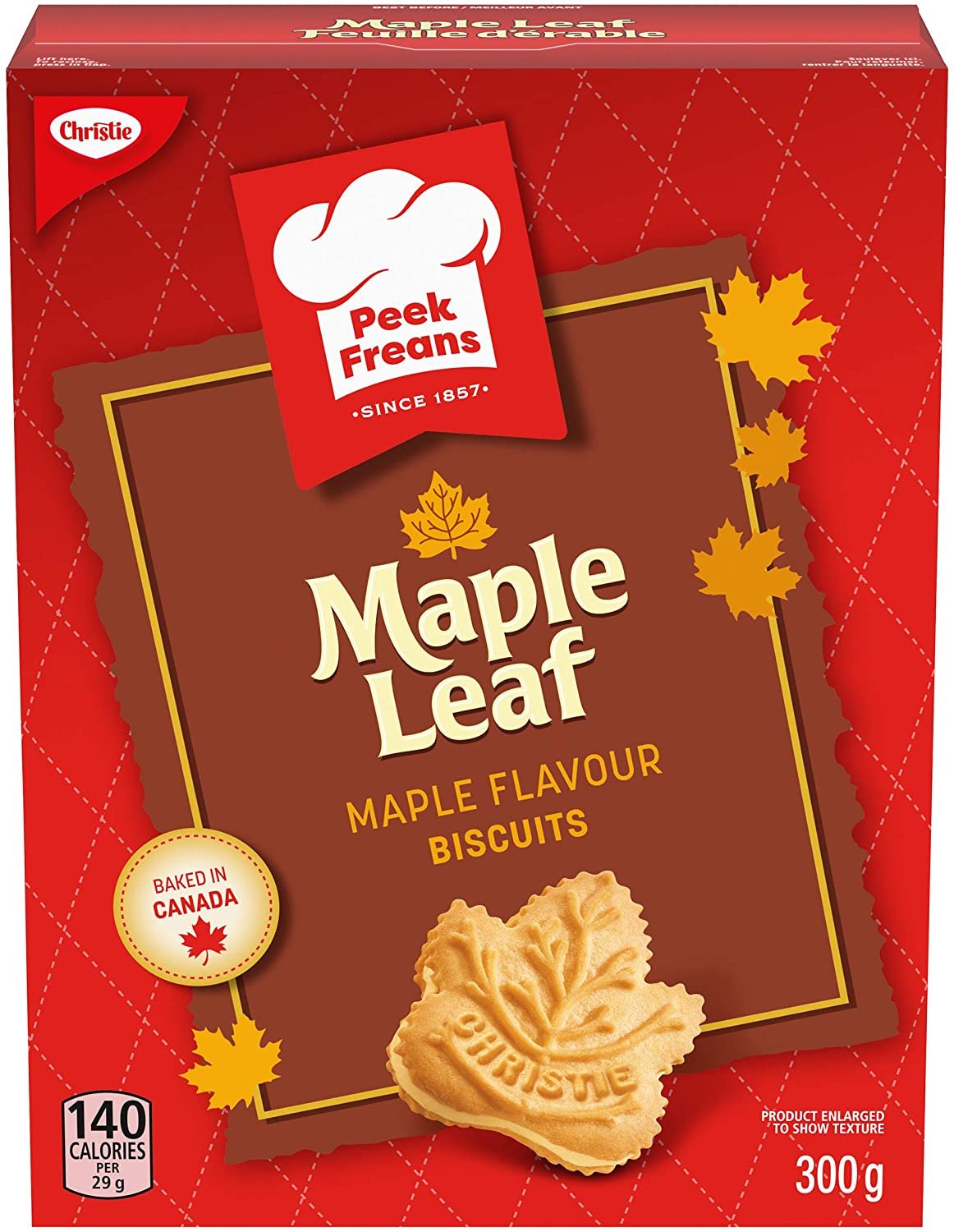 Maple Cream Cookies Peek Freans with 100 Pure Maple Syrup