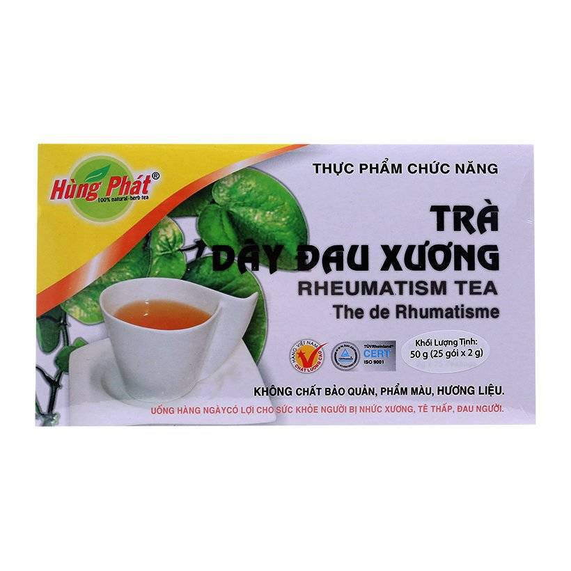HUNG PHAT Tra Day Dau Xuong Rheumatism Herbal Tea 25 tea bags