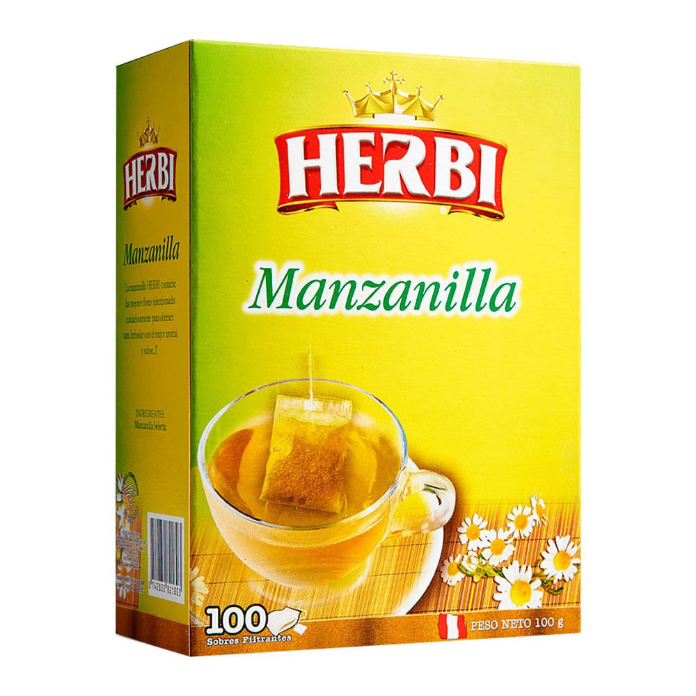 Chamomile tea 100 teabags pack â�¢ Digestive Herbal Tea