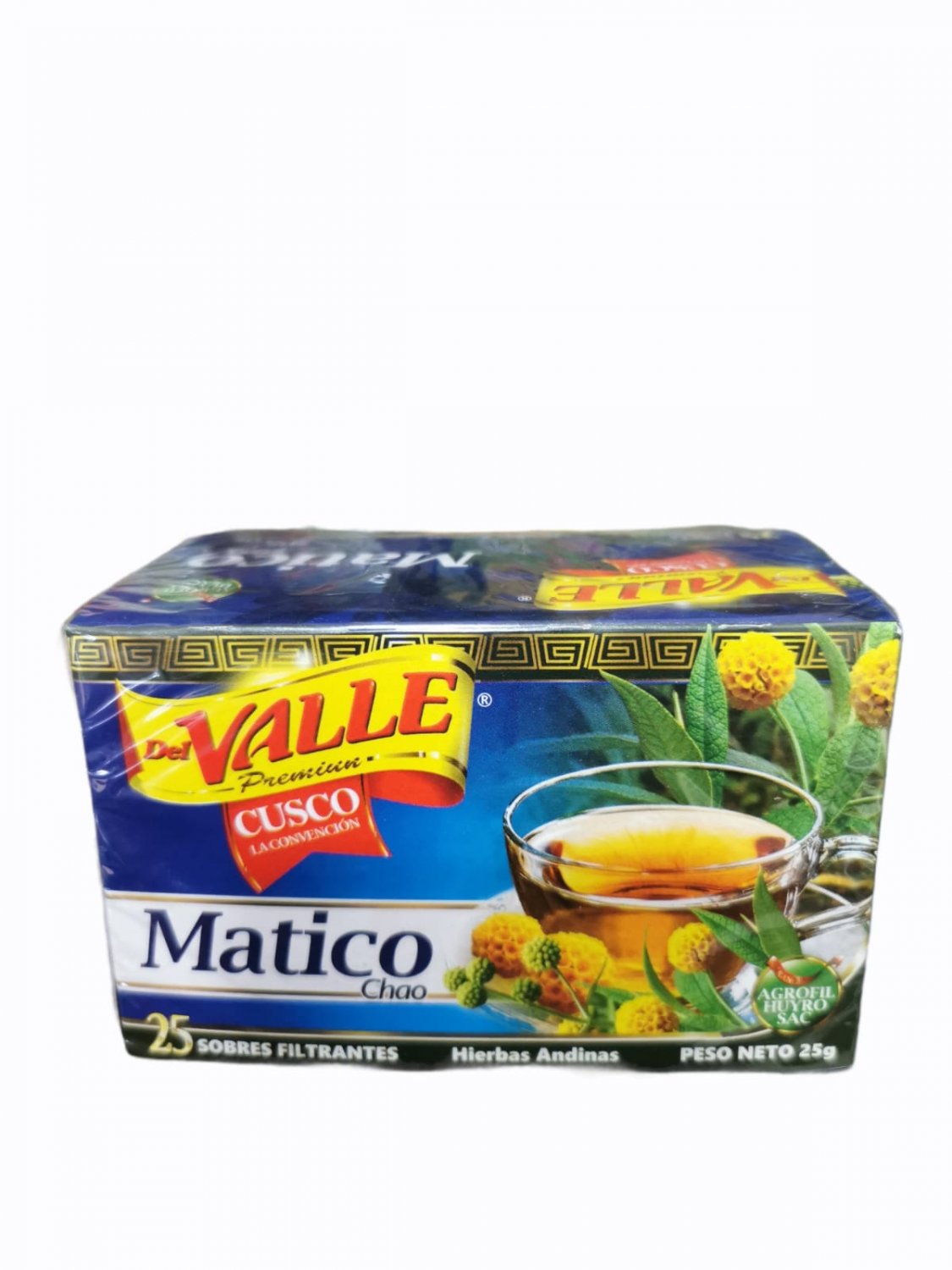 Matico tea 25 teabags pack â�¢ Digestive Herbal Tea