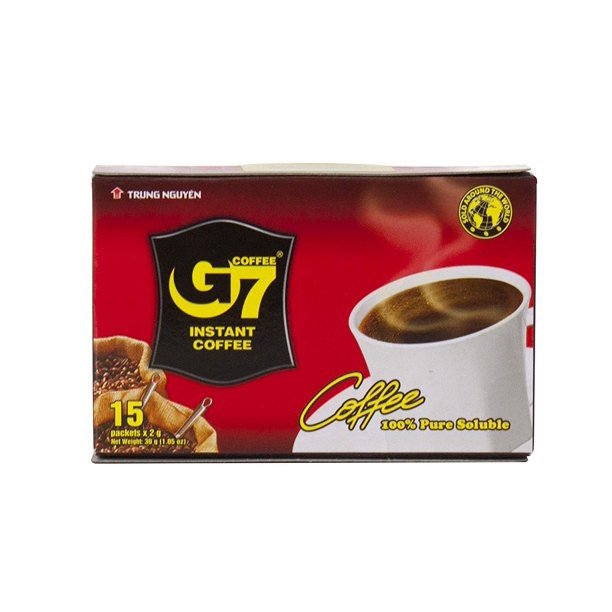 G7 Trung Nguyen 3-In-1 Instant Coffee Box 15 sachets