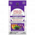 Hyleys Tea, Immune Support with Echinacea, Blackberry, 25 Foil Envelope Tea Bags