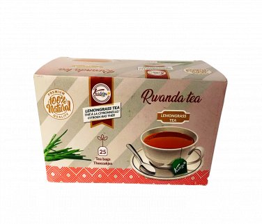 Rwanda Lemongrass Herbal Tea 25ct Fevergrass