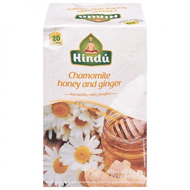 Hindu Chamomile And Honey With Ginger Tea 20 tea bags
