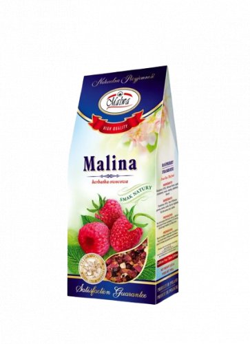 Malwa Raspberry Herbal Tea 3,52 oz. (100 g) Malina &Acirc;&middot; Product of Poland