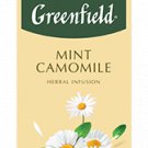 Greenfield Mint Chamomile Tea 20 Tea Bags · Product of Russia