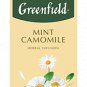 Greenfield Mint Chamomile Tea 20 Tea Bags · Product of Russia