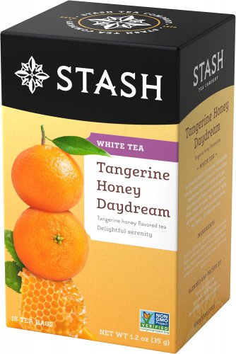 Stash Tea Tangerine Honey Daydream White Tea, Kosher, Gluten Free
