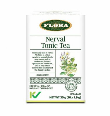 FLORA, Laxative Tea, Herbal Tea to help ease and relieve constipation, 16 tea bags