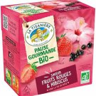 La Tisaniere Pause Gourmande Bio Red Fruits & Hibiscus Herbal Tea Infusion 20 SACHETS La Tisaniere Pause Gourmande Bio Red Fruits & Hibiscus Herbal Tea Infusion 20 SACHETS