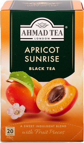 Ahmad Tea Apricot Sunrise 20un The Finest Leaf &Acirc;&middot; Product of England