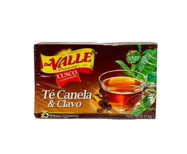 Black Tea &Acirc;&middot; Te Canela y Clavo &Acirc;&middot; 25ct