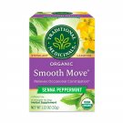 Traditional Medicinals, Organic Smooth Move Senna Peppermint 16 Wrapped Tea Bags Compostable (40g)