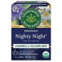 Traditional Medicinals, Organic Nighty Night Tea Chamomile Passionflower 16 (24g)